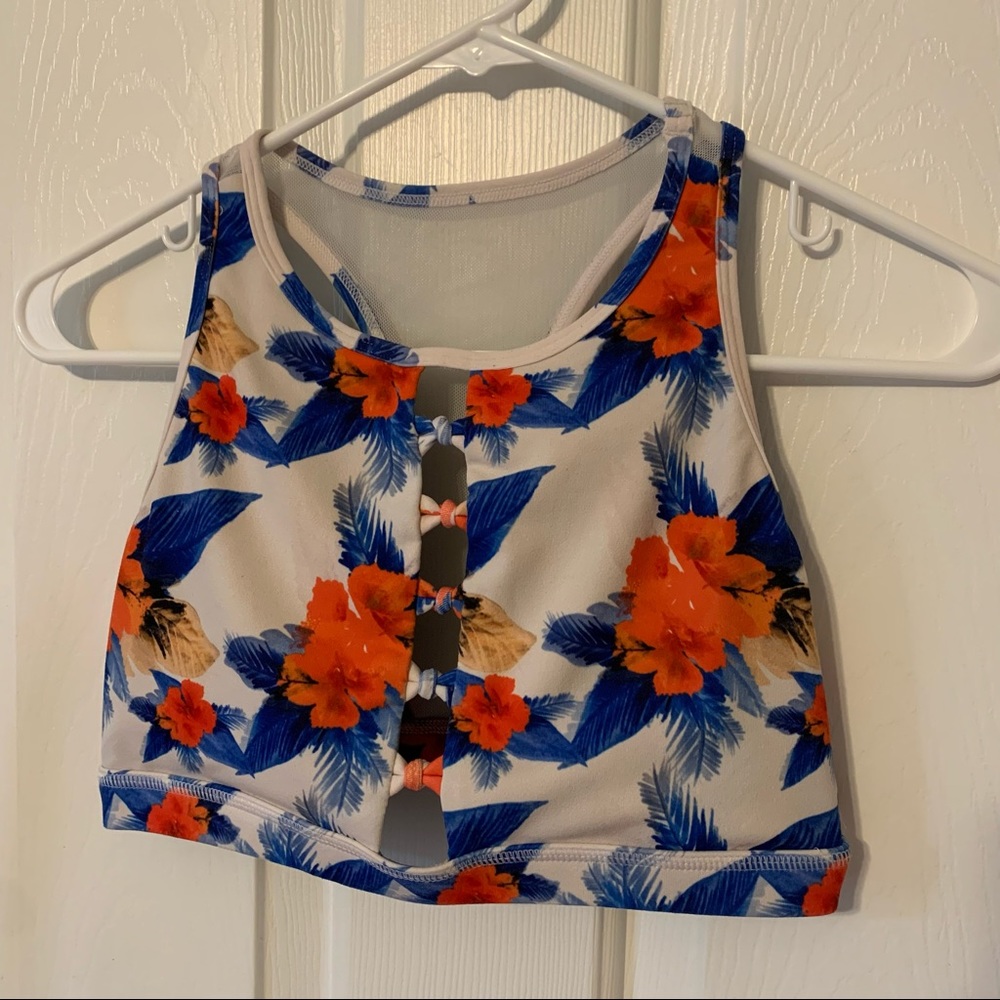 Born Primitive | Sports Bra | Knotted Up | Floral